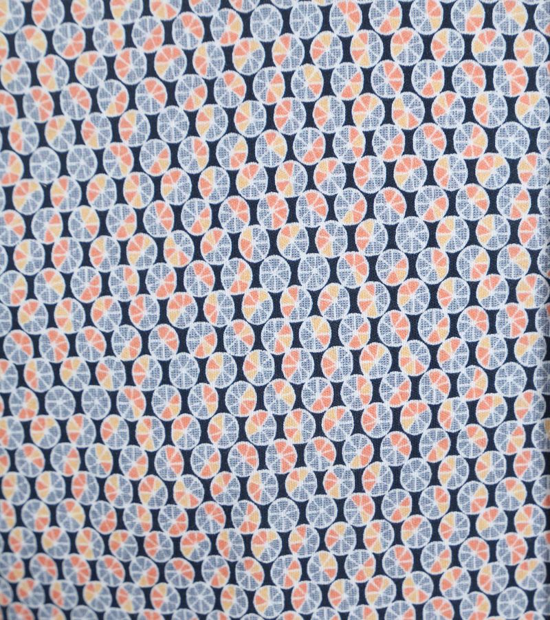 Desoto Short Sleeve Jersey Overhemd Grapefruit Multicolor