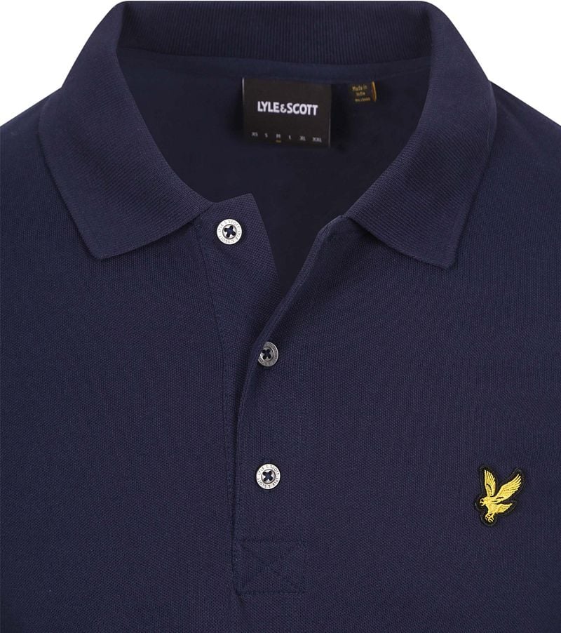 Lyle and Scott Longsleeve Polo Grau - Größe XXL günstig online kaufen