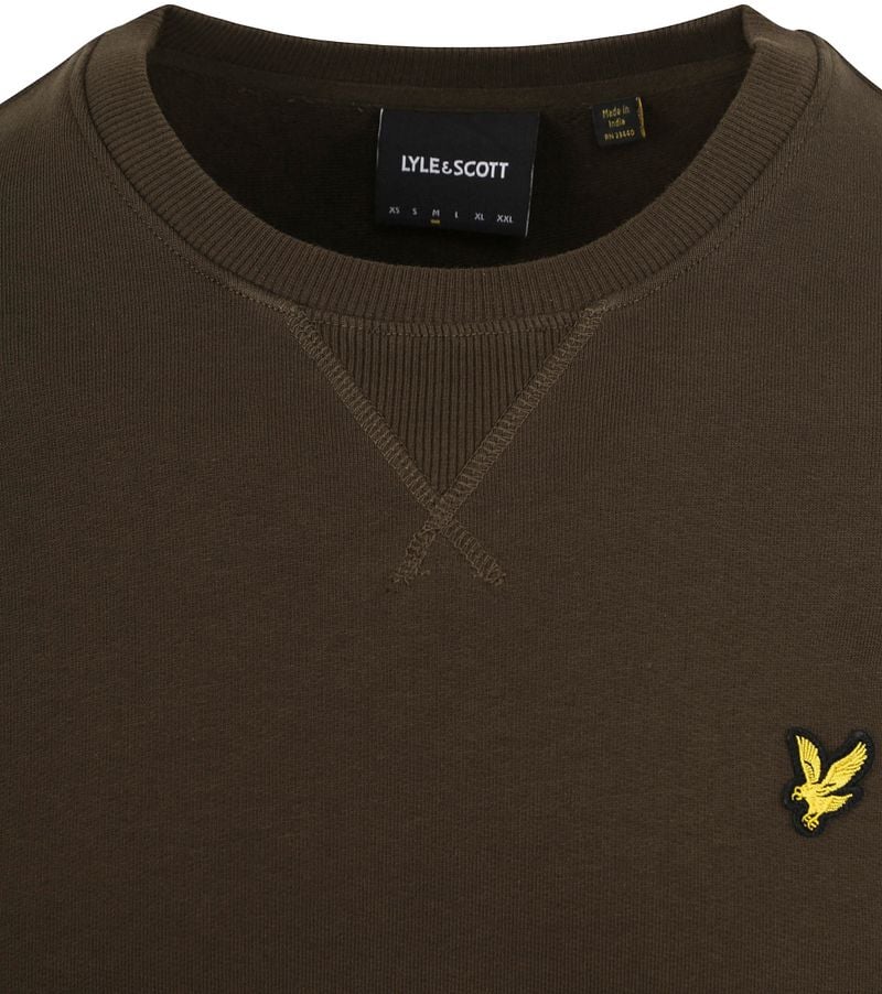 Lyle & Scott Pullover Olive - Größe S günstig online kaufen