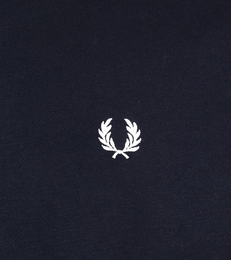 Fred Perry Half Zip Pullover Navy Blau - Größe L günstig online kaufen