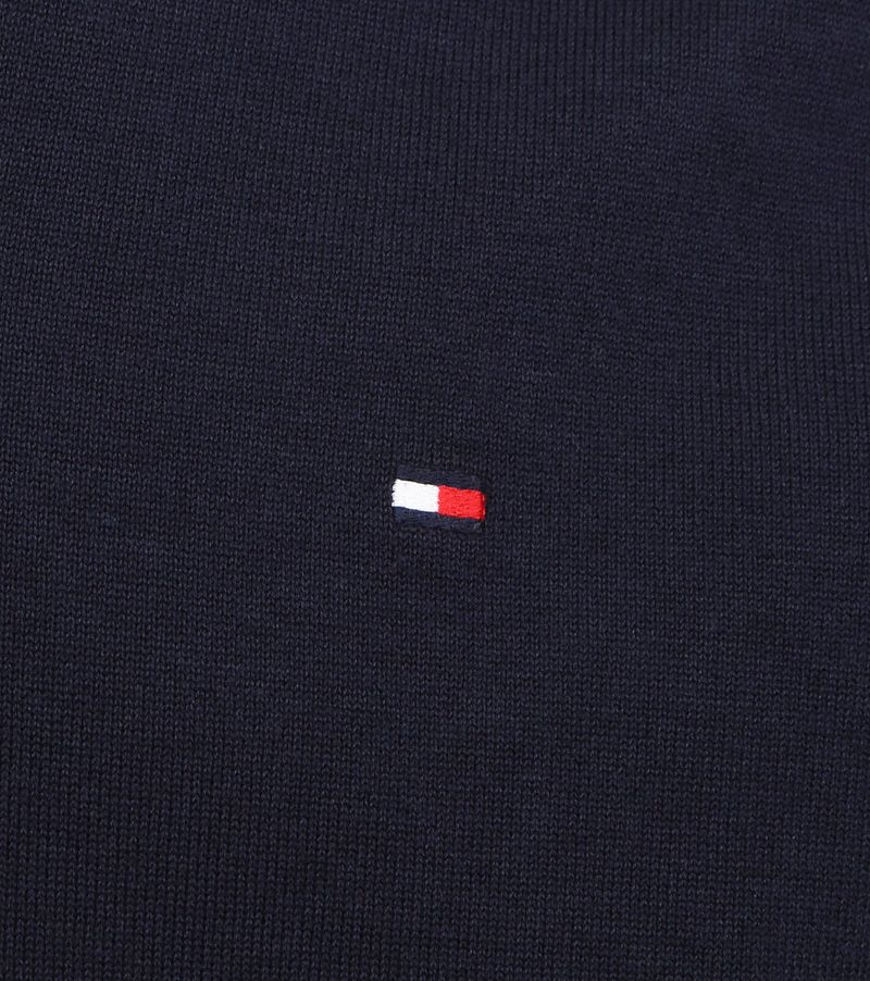 Tommy Hilfiger Pullover V-Ausschnitt Navy - Größe XXL günstig online kaufen