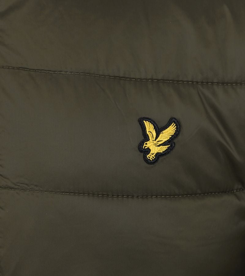 Lyle & Scott Baffle Jacke Dunkelgrün - Größe L günstig online kaufen