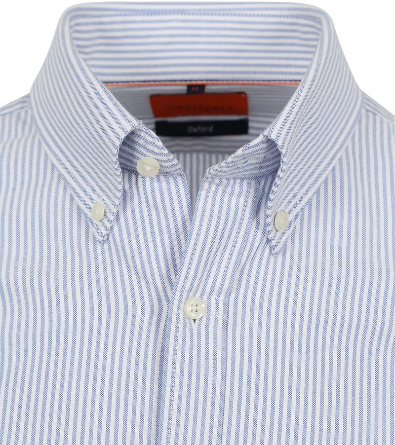 Suitable Hemd Oxford Streifen Hellblau - Größe 3XL günstig online kaufen