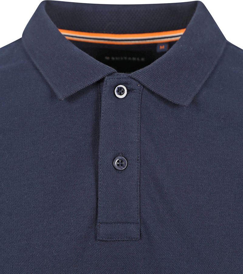 Suitable Cas Poloshirt Navy - Größe L günstig online kaufen