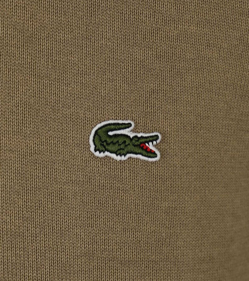 Lacoste Pullover Grün Beige - Größe XXL günstig online kaufen