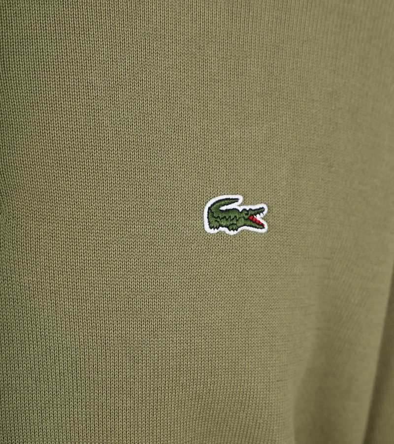 Lacoste Pullover Zipper Khaki - Größe M günstig online kaufen