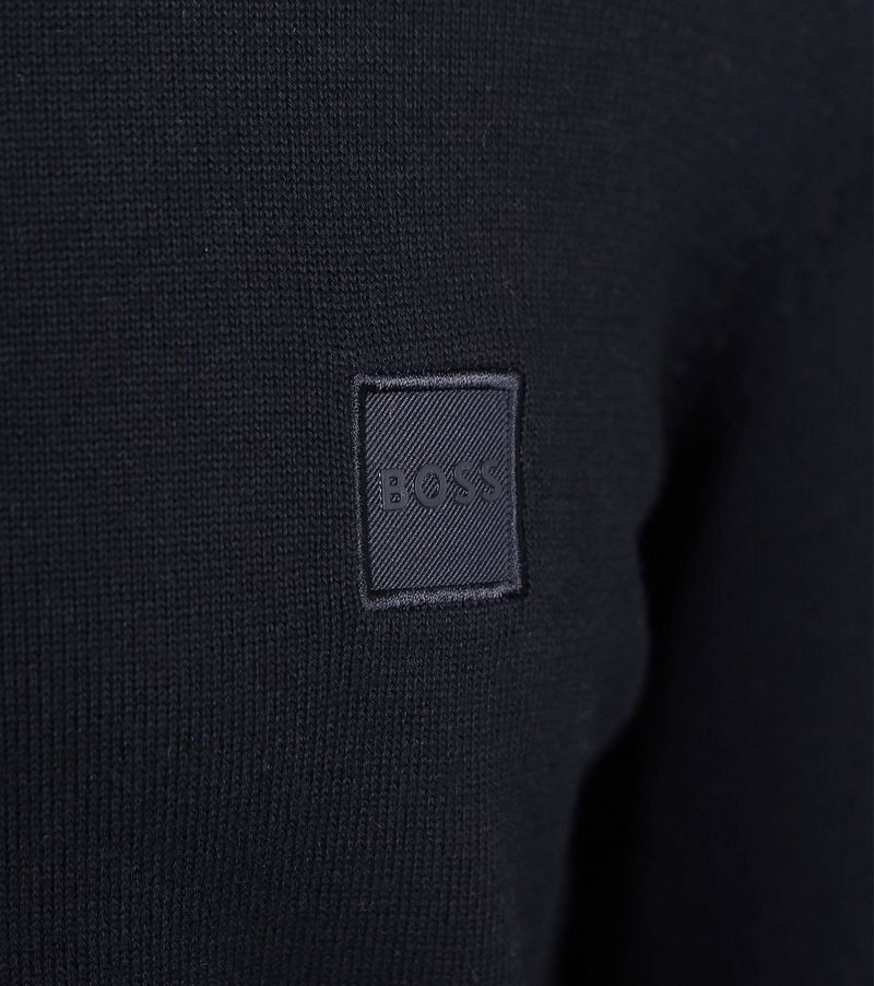 BOSS ORANGE Strickpullover Akiro_S mit kleinem Stehkragen günstig online kaufen