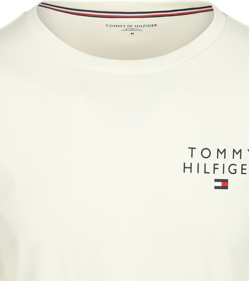 Tommy Hilfiger Pyjama Set Weiß Blau - Größe XL günstig online kaufen