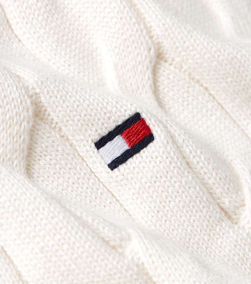 Tommy Hilfiger Pullover Cable Off White