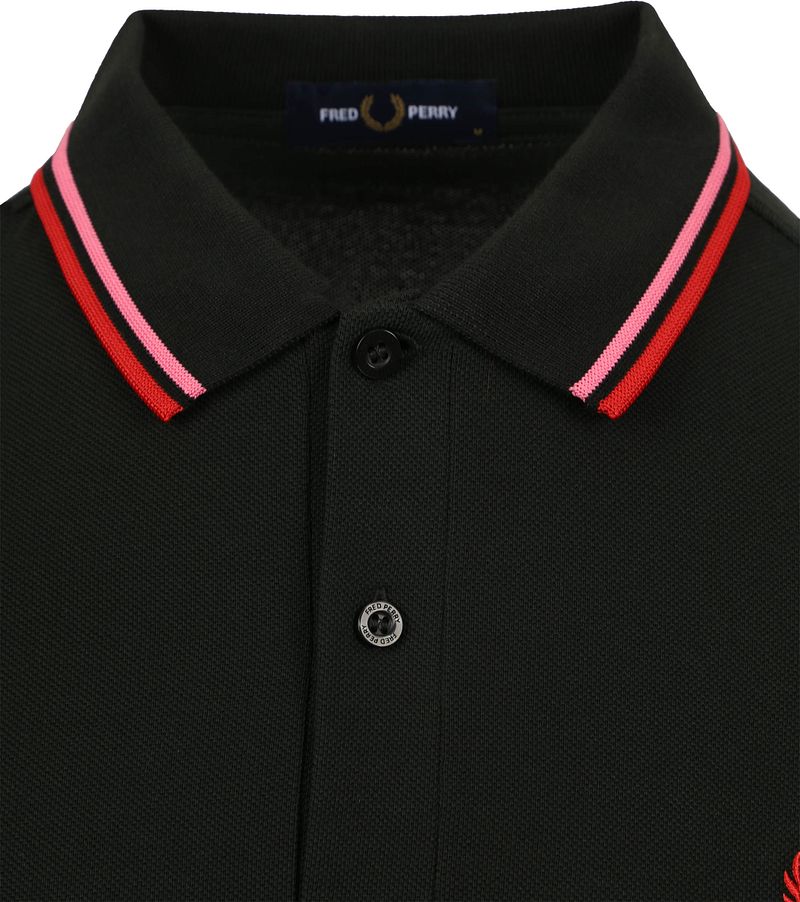 Fred Perry Polo Donkergroen M3600