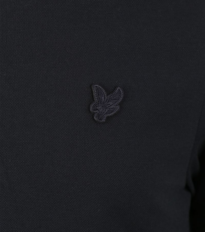 Lyle and Scott Tonal Eagle Poloshirt Navy - Größe XL günstig online kaufen