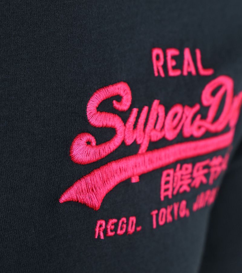 Superdry Tee Relaxed Navy  - Größe XL günstig online kaufen