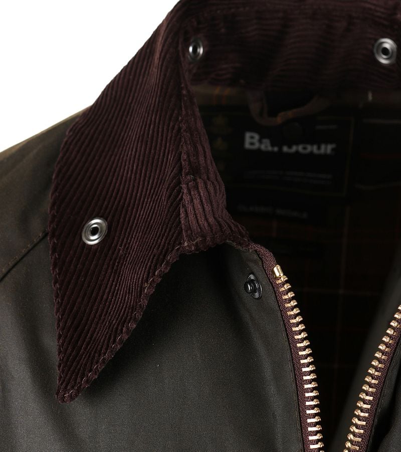 Barbour Classic Bedale Classic Wachsjacke Olivgrün - Größe 58 günstig online kaufen