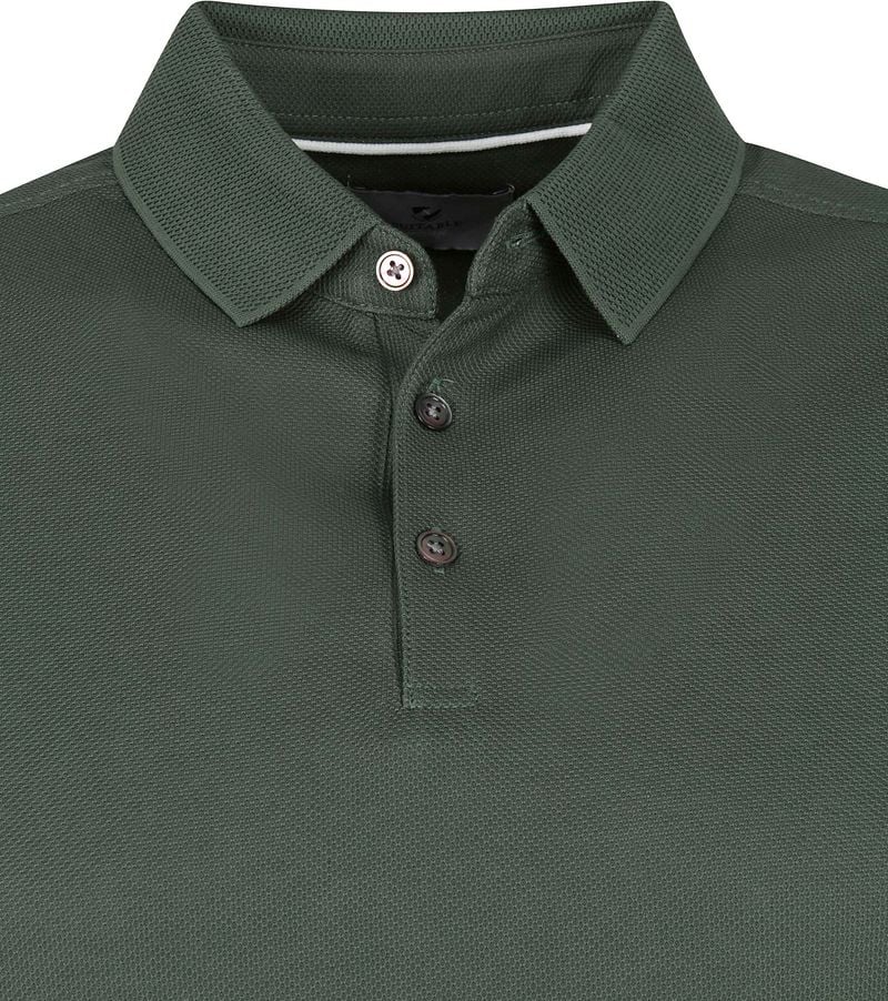 Suitable Jon Polo Shirt Dunkelgrün - Größe XL günstig online kaufen