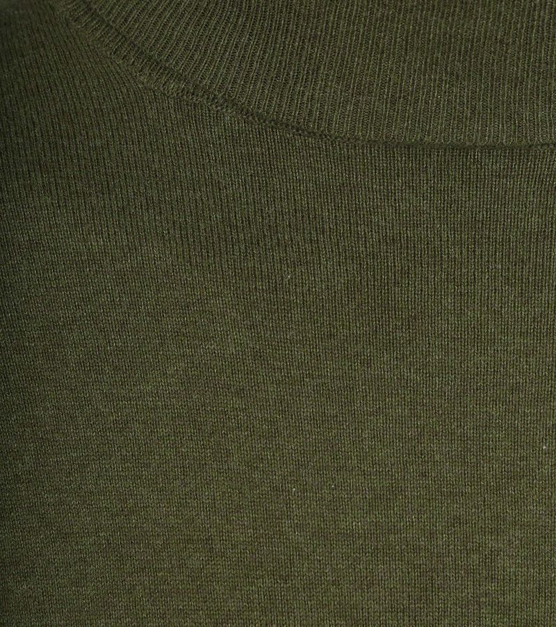 Steppin' Out Rollkragenpullover Cotton Cashmere Olivgrün - Größe L günstig online kaufen