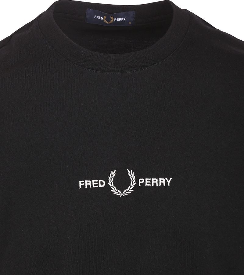 Fred Perry T-Shirt M4580 Schwarz - Größe S günstig online kaufen