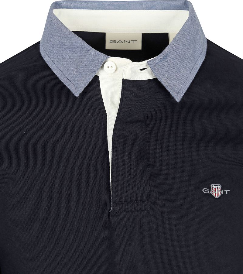 Gant Heavy Rugger Shield Polo Navy