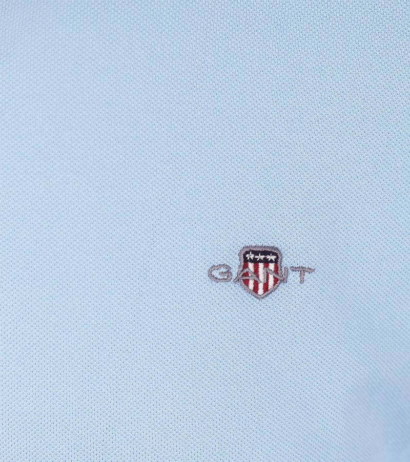 Gant Shield Piqué Poloshirt Fresh Blue