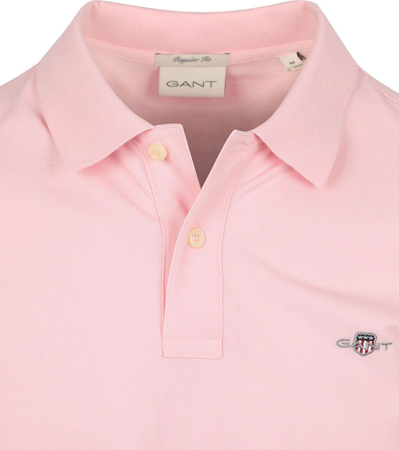 Gant Shield Piqué Poloshirt Lichtroze