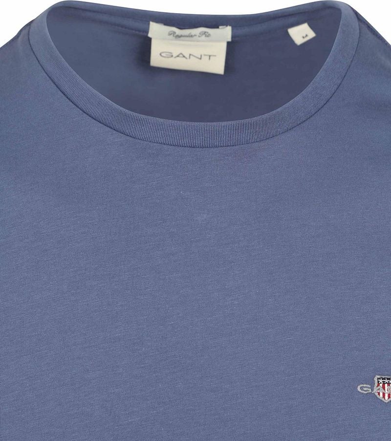 Gant T-shirt Shield Logo Dusty Navy