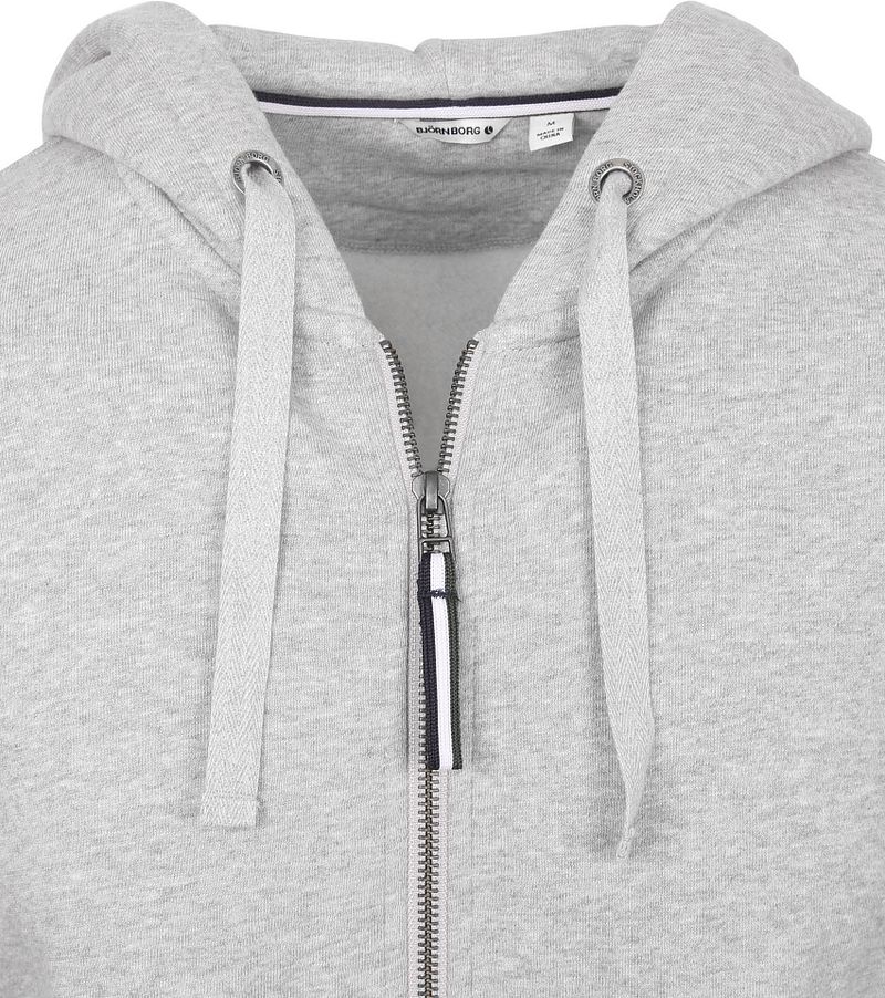 Bjorn Borg Sweatjacke Hellgrau - Größe L günstig online kaufen