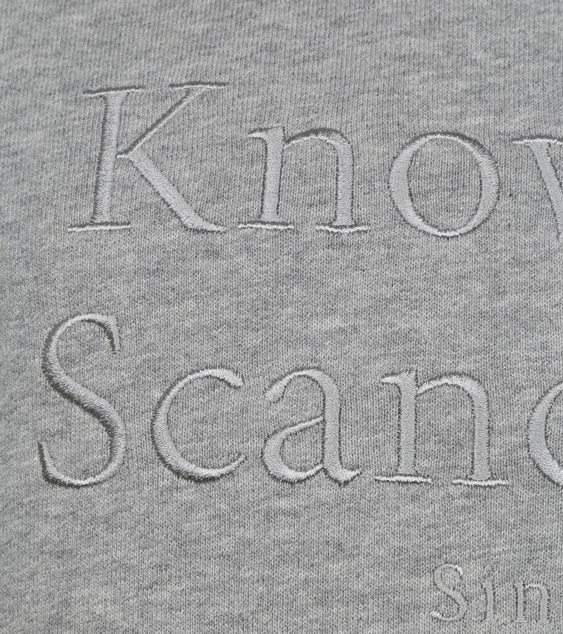 KnowledgeCotton Apparel Pullover Elm Grau - Größe XL günstig online kaufen