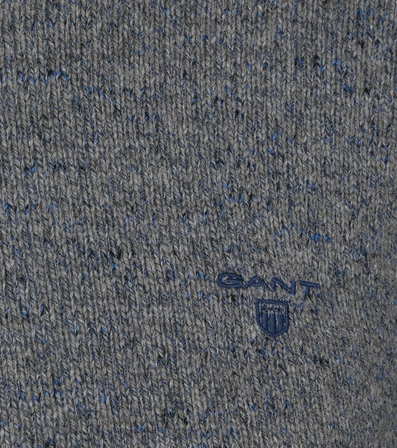 Gant Pullover Wolle Melange Grau - Größe XXL günstig online kaufen
