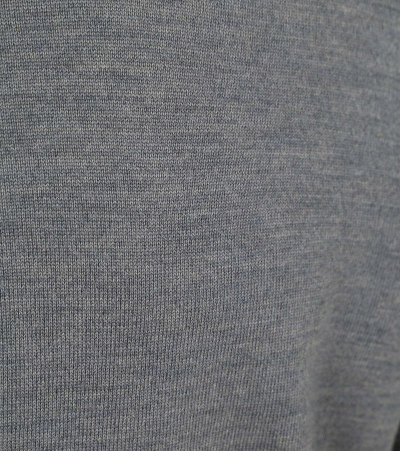 Olymp Pullover O-Hals Wolle Grau - Größe XXL günstig online kaufen