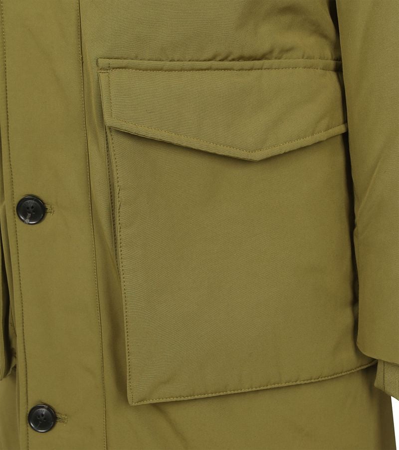 Scotch & Soda Parka Jacke Olivgrün - Größe M günstig online kaufen