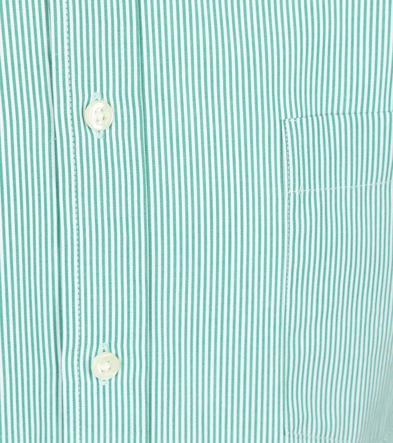 Steppin' Out Hemd Streifen Grün - Größe M günstig online kaufen