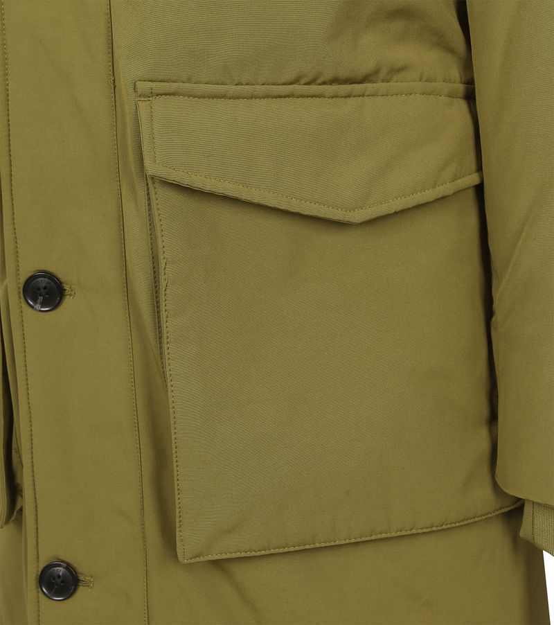 Scotch & Soda Parka Jacke Olivgrün - Größe M günstig online kaufen