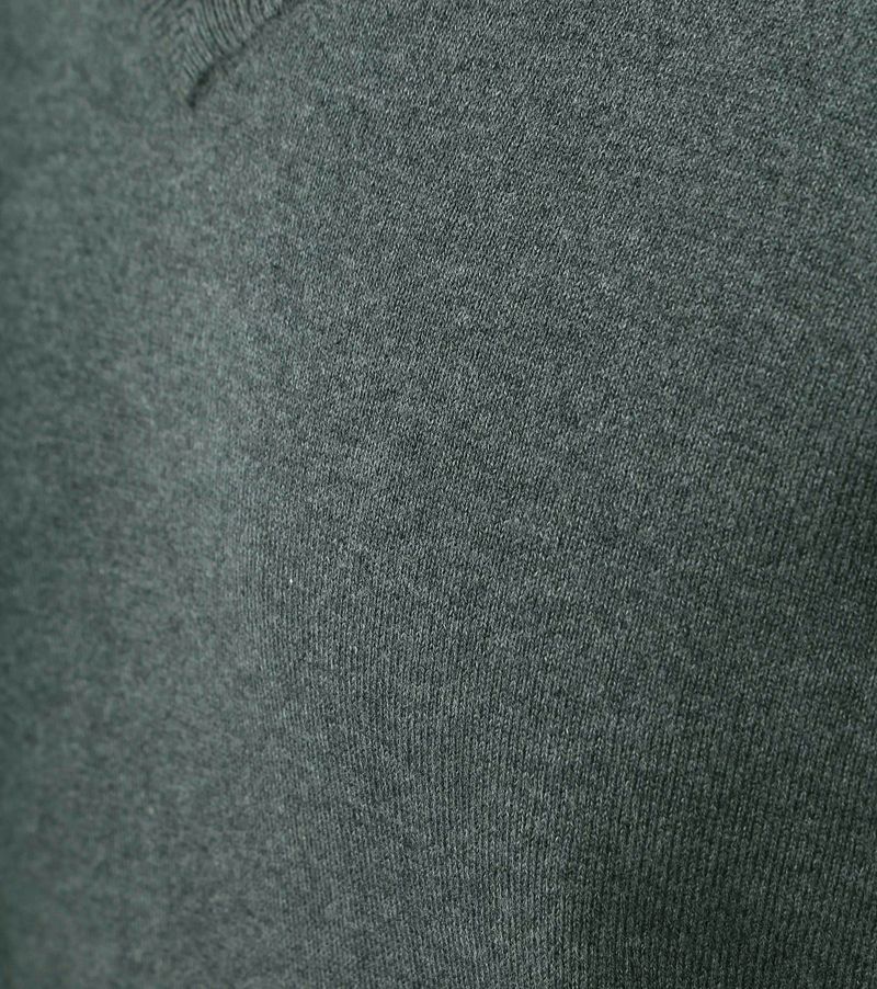 Steppin' Out Pullover Cotton Cashmere V-Ausschnitt Dunkelgrün - Größe S günstig online kaufen