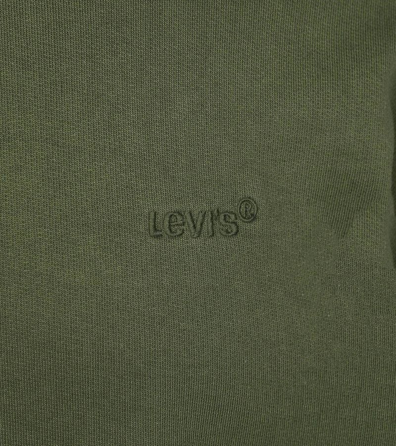 Levi's Sweater Authentic Logo Olivgrün - Größe S günstig online kaufen