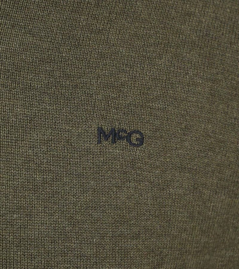 McGregor Pullover V-Ausschnitt Olivgrün - Größe M günstig online kaufen