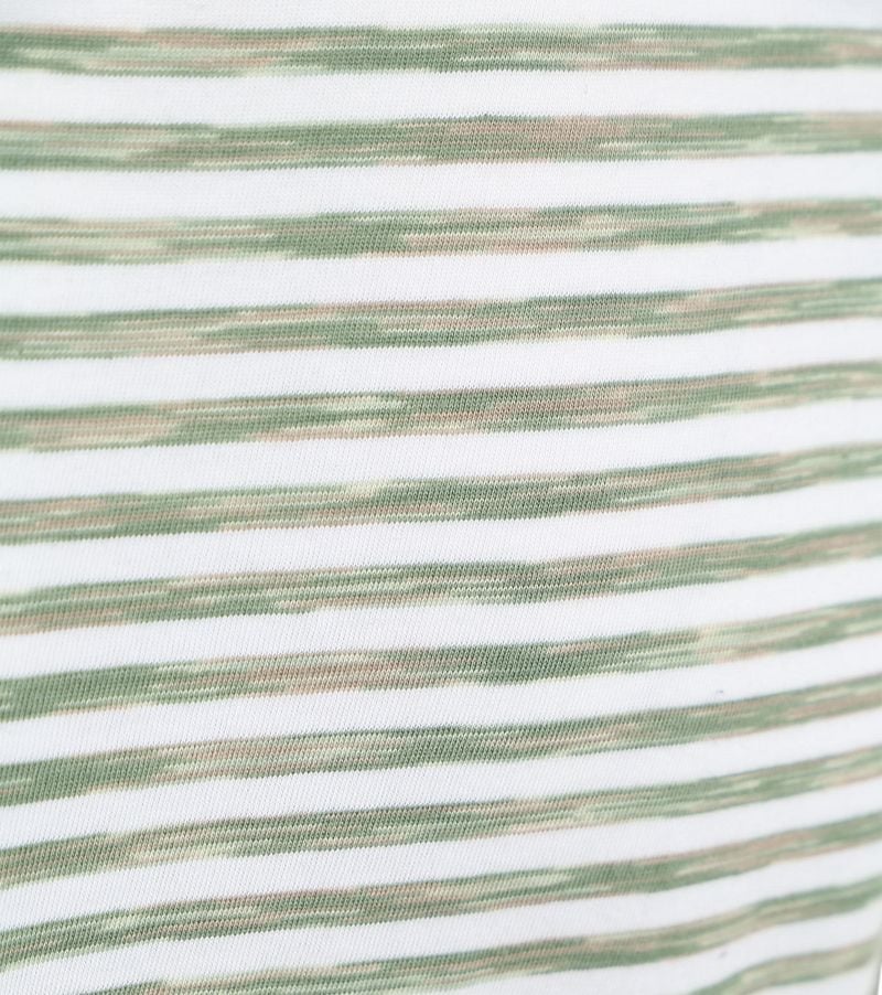 No Excess Stripes T-Shirt Green - Größe XXL günstig online kaufen