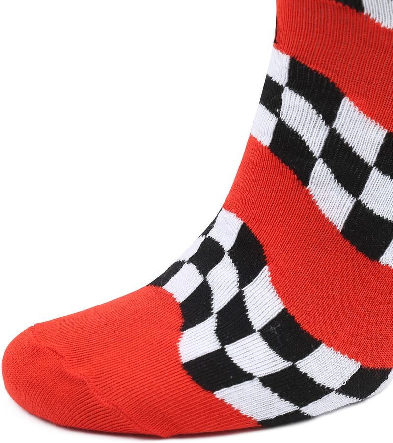 Happy Socks Sokken Race Red
