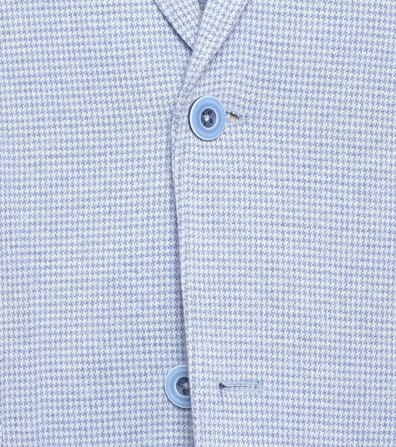 R2 Halflined Blazer Druck Hellblau - Größe 50 günstig online kaufen