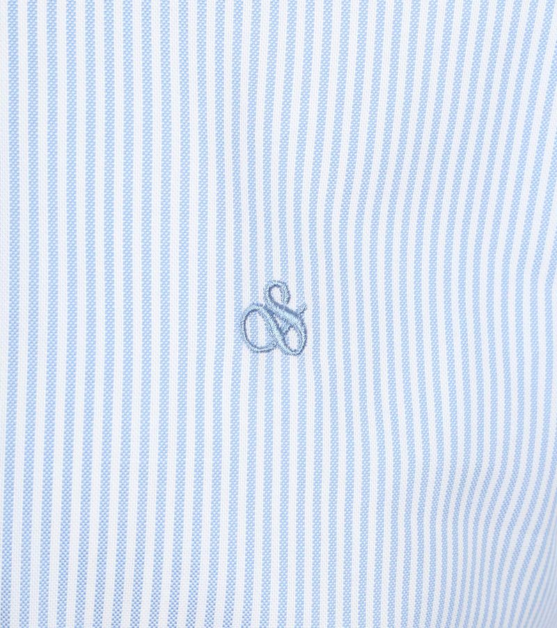 Scotch and Soda Hemd Streifen Hellblau - Größe XXL günstig online kaufen