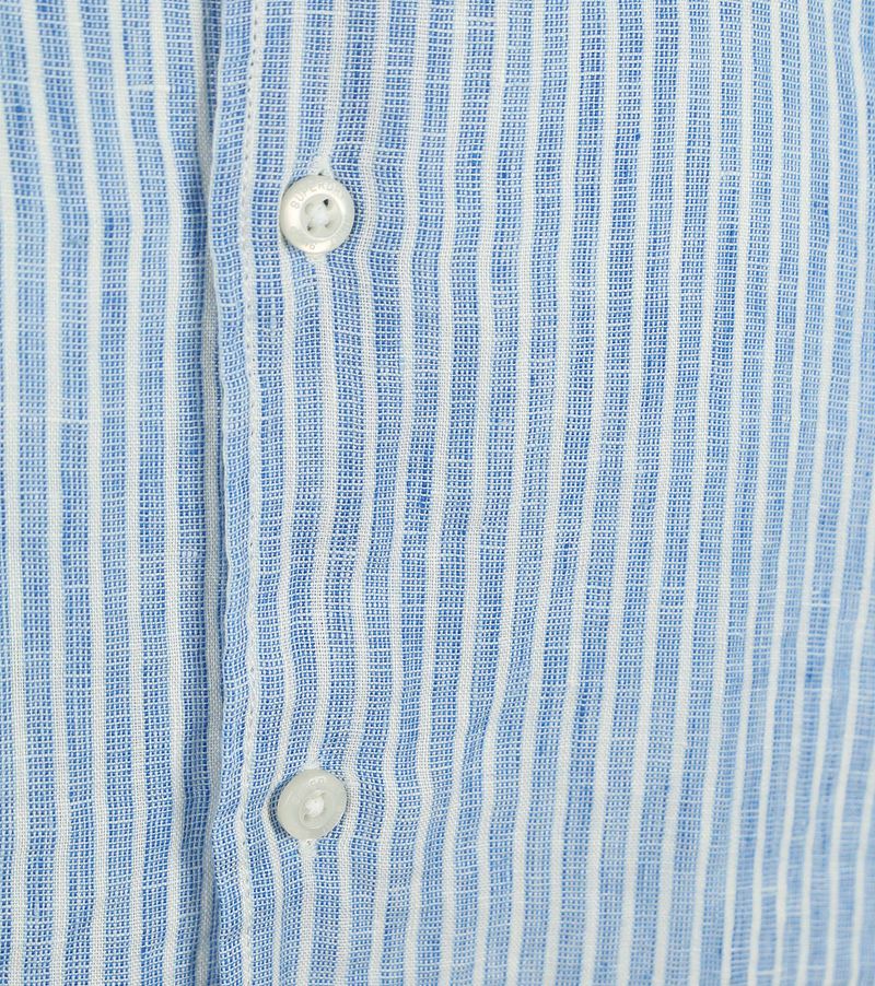 Superdry Shirt Linen Vacation Azure Blue Stripe - Größe 3XL günstig online kaufen