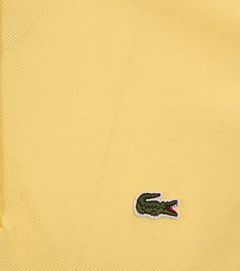 Lacoste Piqué Poloshirt Gelb - Größe M günstig online kaufen