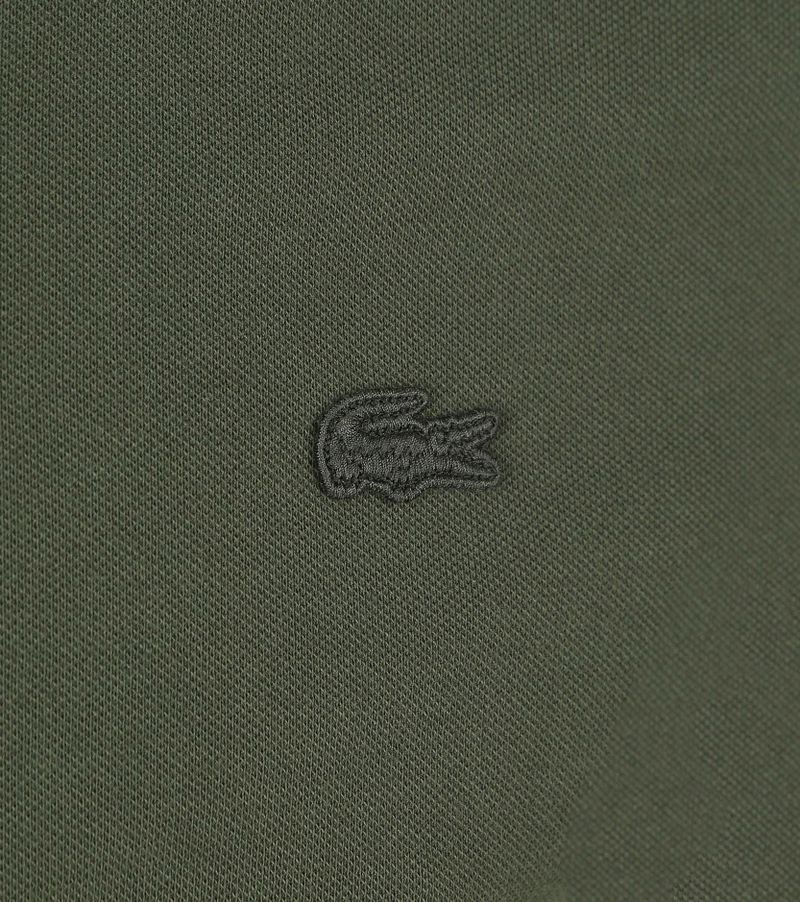 Lacoste Poloshirt Paris Piqué Donkergroen