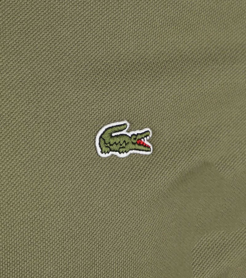 Lacoste Poloshirt Pique Olijfgroen