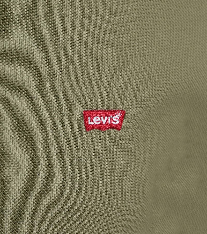 Levi's Pique Polo Olijfgroen