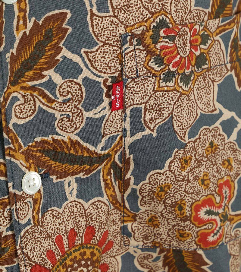 Levi's Short Sleeve Hemd Floral Multicolor - Größe XL günstig online kaufen