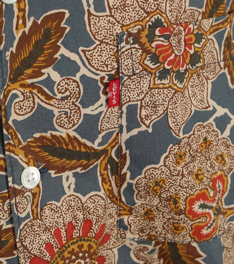 Levi's Short Sleeve Overhemd Floral Multicolor