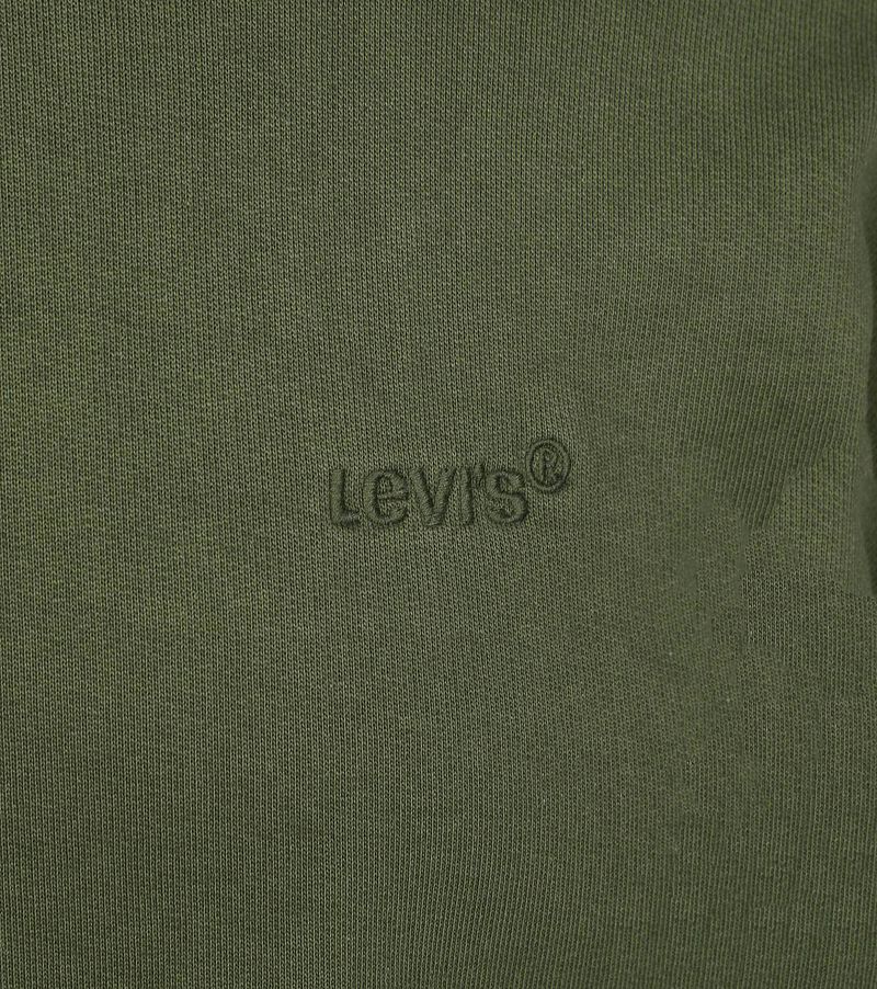 Levi's Sweater Authentic Logo Olijfgroen