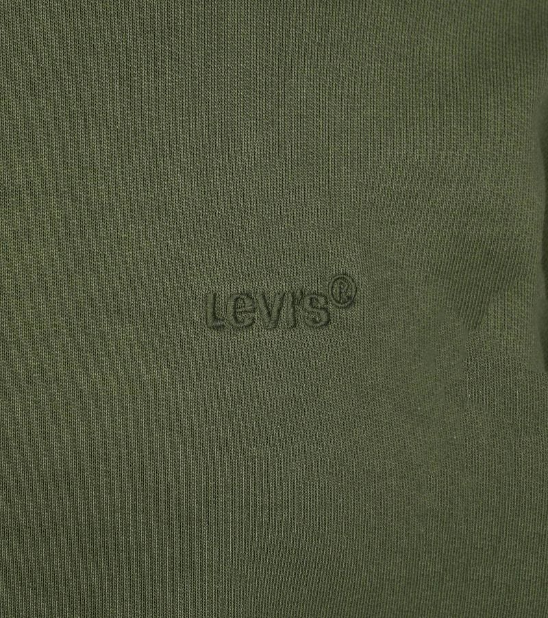 Levi's Sweater Authentic Logo Olivgrün - Größe XL günstig online kaufen