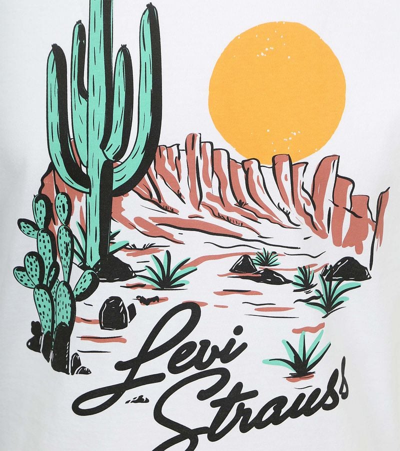 Levi's T-Shirt Graphic Heritage White - Größe XL günstig online kaufen