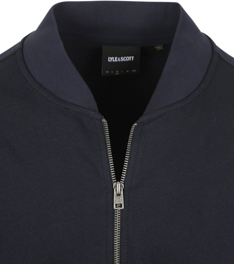 Lyle and Scott Lyle & Scott Cardigan Bomber Dark Navy
