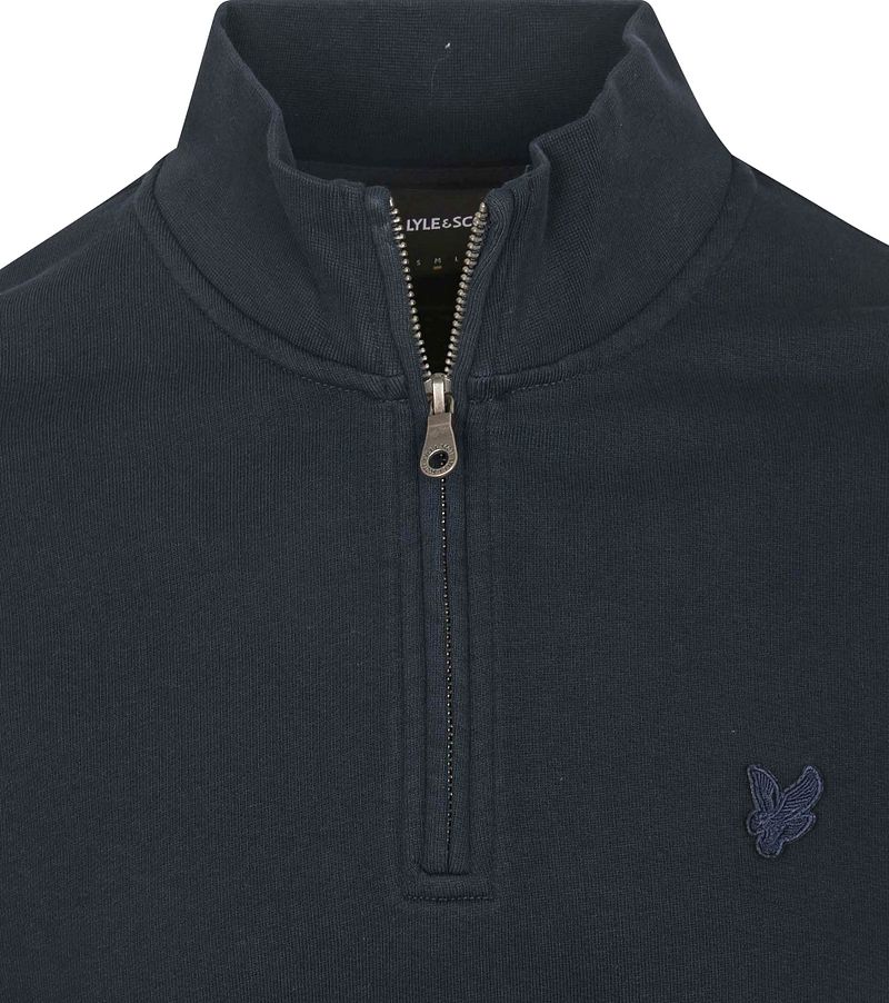 Lyle and Scott Lyle & Scott Half Zip Pullover Tonal Navy